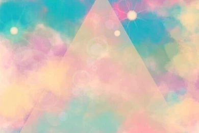 Dark Galaxy With Triangle Wallpap