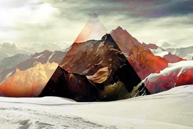 Download Triangle In The Mountains Wallpapers For Samsung Galaxy Tab