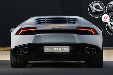2015 Lamborghini Huracan LP 610 4   Rear