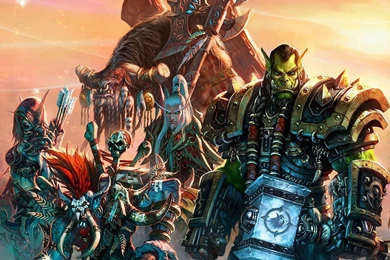 World Of Warcraft Horde Races   Wallpaper.