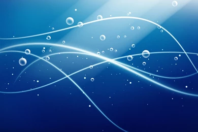 Download Wallpapers 3840x2160 Abstraction, Rays, Lines, Bubbles ...