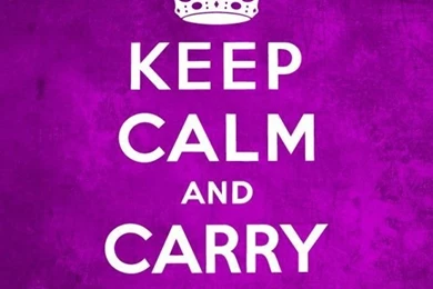 640x960 Keep Calm And Carry On Purple Iphone 4 Wallpapers