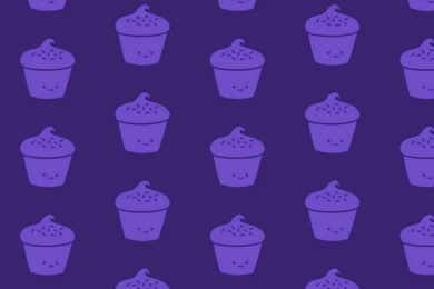 Purple Cute Cupcakes iPhone Wallpapers   Food Wallpapers