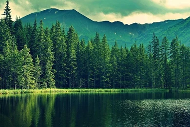 Water Mountains Twitter Cover & Twitter Backgrounds