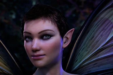 Smiling Elf Wallpapers   Digital Art Wallpapers