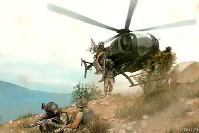 MH 9 Hummingbird In ARMA III HD Wallpapers   IHD Wallpapers