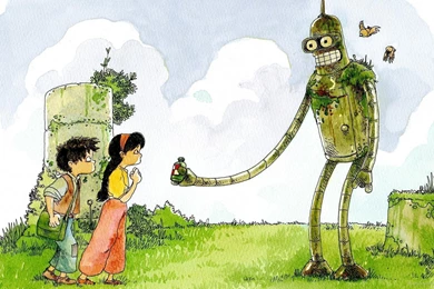 HD Futurama Hayao Miyazaki Wallpapers