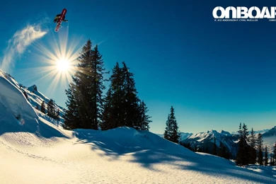 WALLPAPER Jed Anderson Rips Powder Too You Know Onboard Magazine