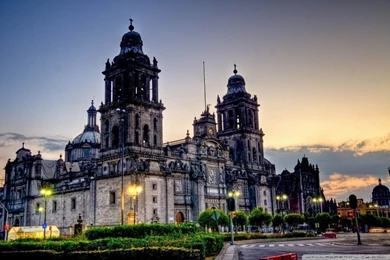 Mexico City Cathedral HD Desktop Wallpapers : Widescreen : High ...
