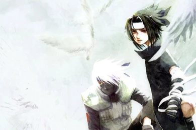 Kakashi Hatake And Sasuke Uchiha Wallpapers   Anime Wallpapers