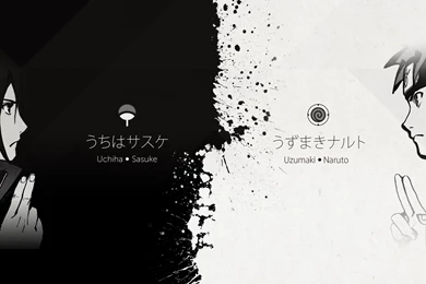 Naruto And Sasuke   Uchiha And Uzumaki By MitchB3 On DeviantArt