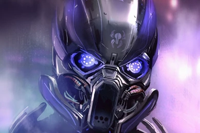 Purple Cyborg Wallpapers   Fantasy Wallpapers