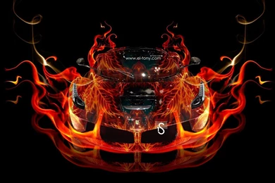 Ferrari Laferrari Fire Abstract Car 2013 « El Tony