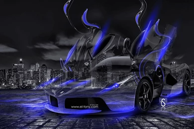 LaFerrari Fantasy Crystal City Energy Car 2014 « El Tony