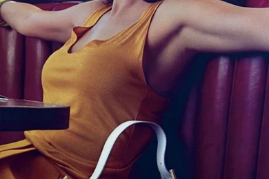 Download Wallpapers 750x1334 Selena Gomez, Restaurant, Bag, Photo ...