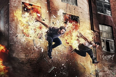 Paul Walker David Belle Brick Mansions Wallpapers