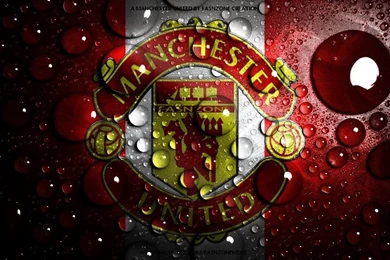 Manchester United Football Club Logo Watermark Wallpaper HD.jpg
