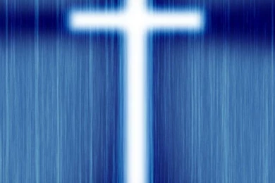 White Cross Blue Backgrounds HD Desktop Wallpapers : Widescreen ...