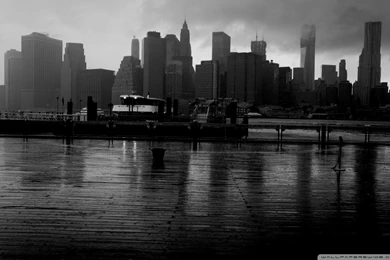 Black And White City Wallpapers   Wallpapers HD Wide
