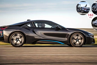 2015 BMW I8 Coupe   Side