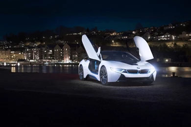White Bmw I8 Concept Uhd Wallpapers   Ultra High Definition ...