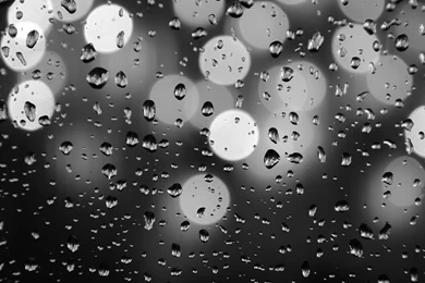 Black And White Rain Wallpapers
