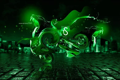 Green Neon HD Wallpapers