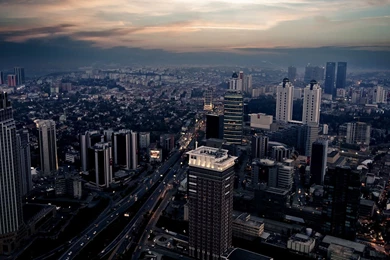 Download Wallpapers 1920x1080 City, Buildings, Night, Lights, Sky ...