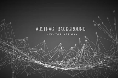 Black Abstract Backgrounds With Mesh Vector