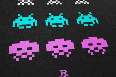 RIPT T Shirts: Space Invaders Poster & Wallpapers iPhone 5, And ...