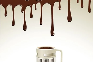 Creative Coffee Art Backgrounds Vector 05   Vector Backgrounds ...