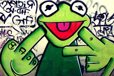 Download Graffiti Tube Wallpapers 1366x768