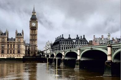 Wall Mural Non woven Wallpapers London Big Ben Skyline England ...