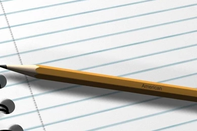 Download Wallpapers 3840x1200 Notepad, Pencil, Notebook Dual Wide ...