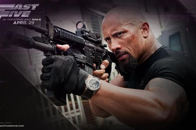 Dwayne Johnson In Fast Five Hd Wallpapers   (