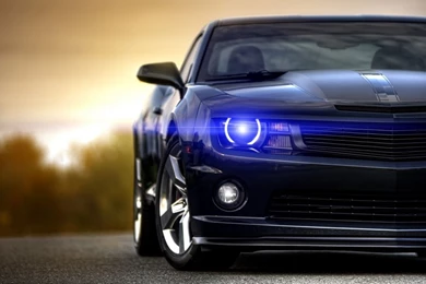 1600x900 Chevrolet Camaro Front Wallpapers