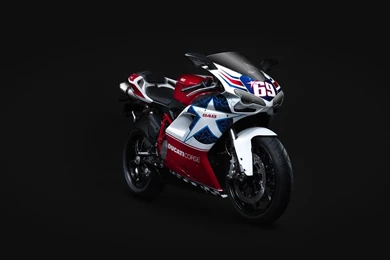 Ducati 848 Sports Bike Wallpapers