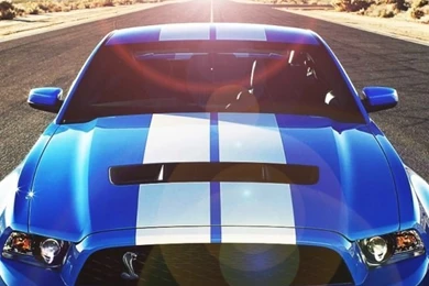 Ford Mustang 2014 Blue Image