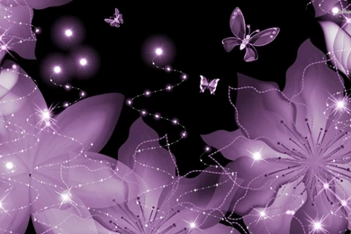 Flowers And Butterflies Wallpapers   Digital Art Wallpapers