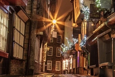 Download Wallpapers 750x1334 Street, Houses, Road, Paving, Windows ...