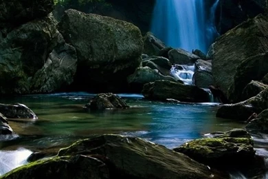 640x1136 Waterfalls Big Stones & Nature Iphone 5 Wallpapers