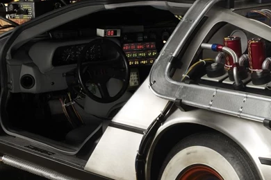 Download Wallpapers 750x1334 Back To The Future, Car, Time Machine ...