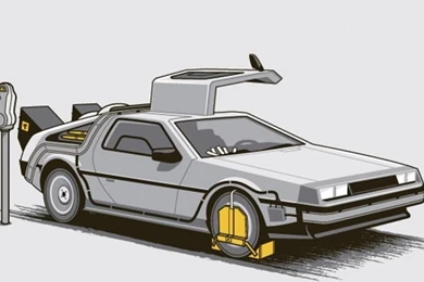 Back To The Future Fun Art Wallpapers