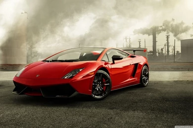 Red Lamborghini Gallardo HD Desktop Wallpapers : High Definition ...