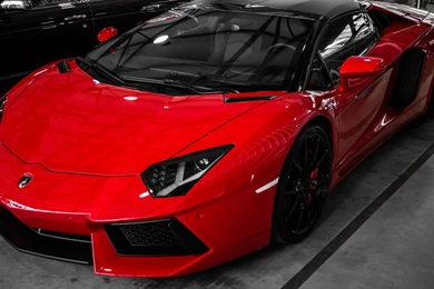 Download Red Lamborghini Aventador HD Wallpapers For 2560 X 1440 ...