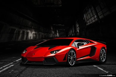 Lamborghini Aventador Black And Red Wallpapers