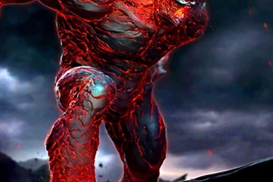 Lava Demon iPad 1 & 2 Wallpapers