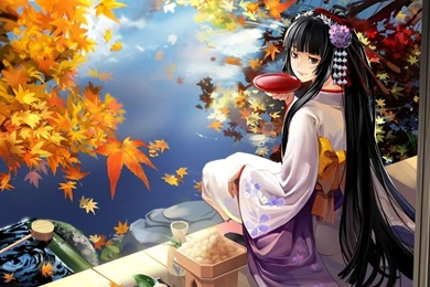 1600x900 Geisha Anime Wallpapers