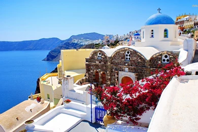 Santorini, Greece Wallpapers   Beach Wallpapers