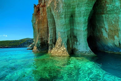 1920x1080 Green Sea Zakinthos Greece Wallpapers